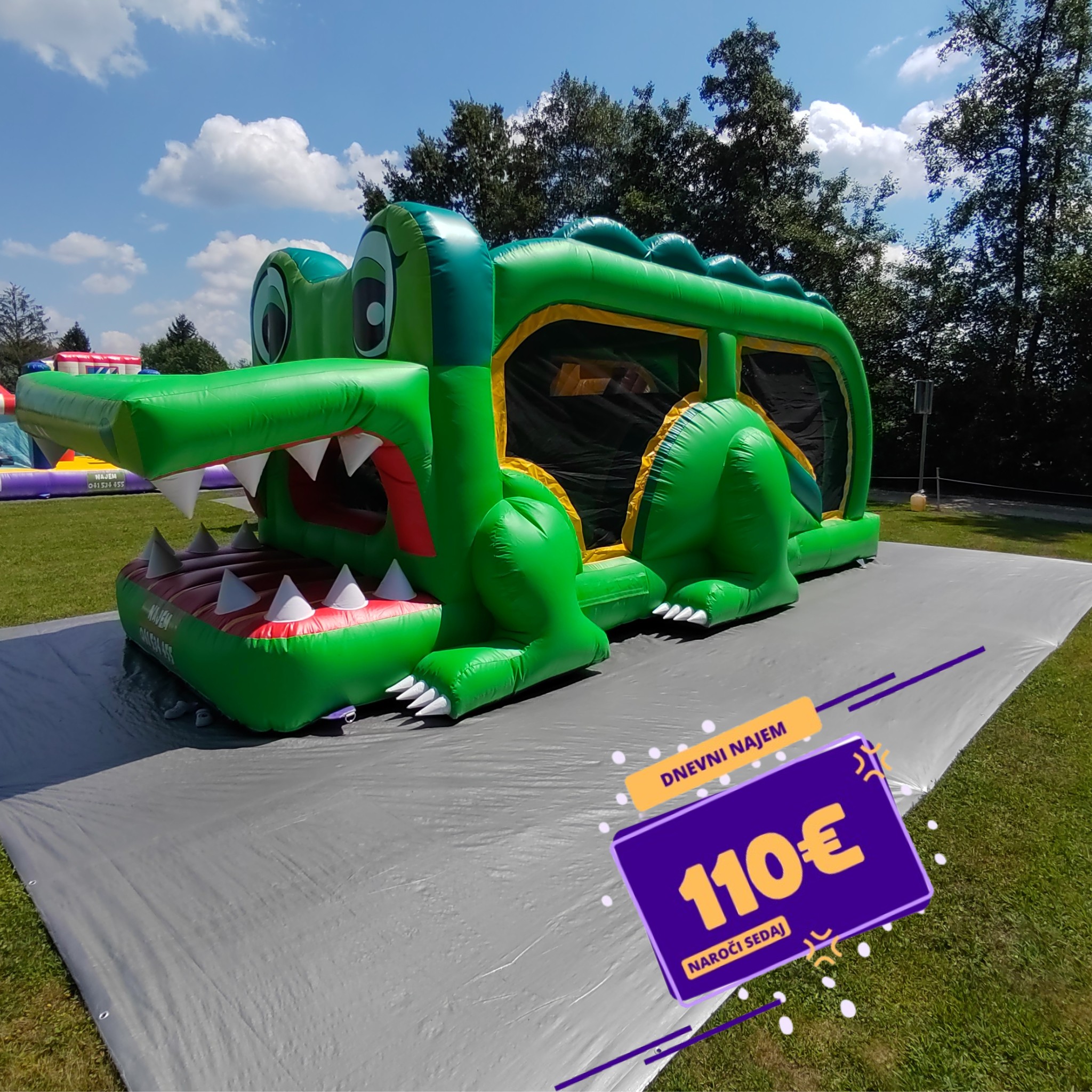 krokodil napihljivček